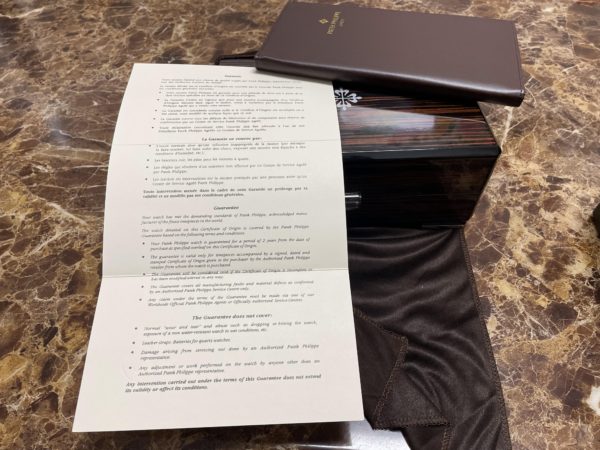 Patek Philippe Inner Mahogany Wooden Watch BoxSet - Image 4