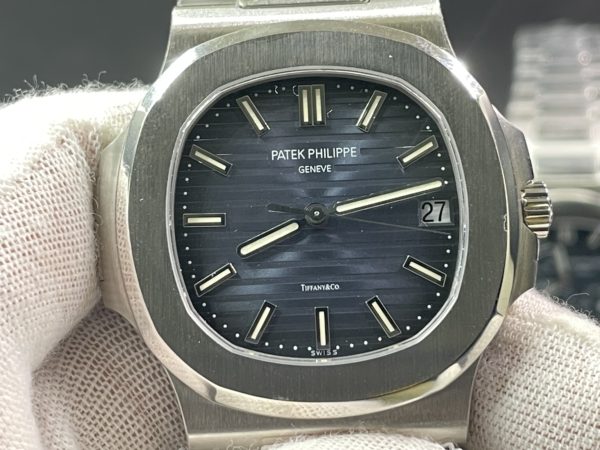 Exclusive customization Patek Philippe 5711/1A-010 Blue Tiffany & Co. Nautilus