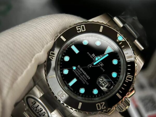 V5 version Submariner 116610 LN Black Ceramic Clean Factory 1:1 Best Edition 904L SS Case and Bracelet VR3135
