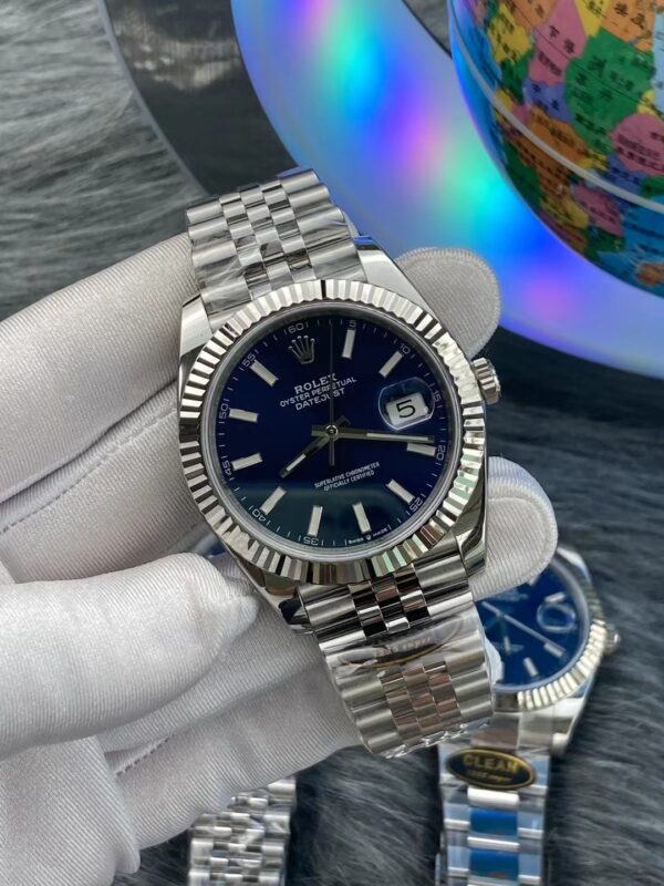 DateJust 126334 904L SS Clean Factory Best Edition Blue Dial on Jubilee Bracelet S3235