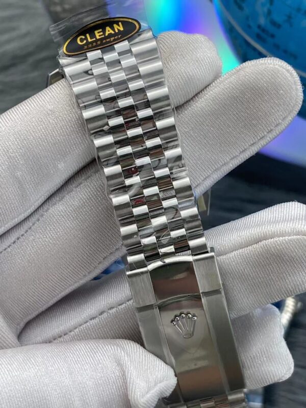 DateJust 126334 904L SS Clean Factory Best Edition Blue Dial on Jubilee Bracelet S3235 - Image 10