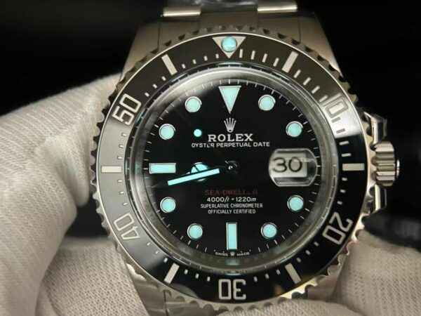 Sea-Dweller 126600 VSF 1:1 Best Edition 904L SS Case and Bracelet VS3235