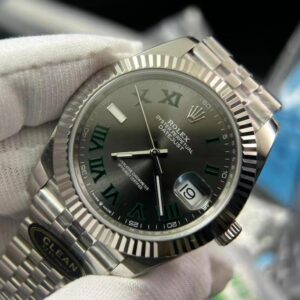 DateJust41 126334 904L SS Clean Factory Best Edition Wimbledon Dial on Jubilee Bracelet S3235