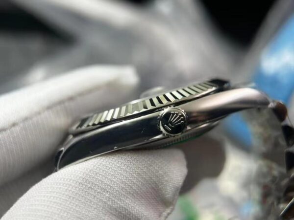 DateJust41 126334 904L SS Clean Factory Best Edition Wimbledon Dial on Jubilee Bracelet S3235 - Image 7
