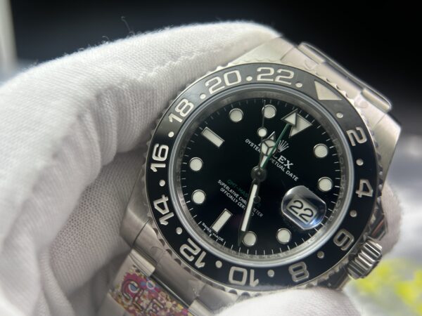 GMT-Master II 116710 LN Black Ceramic 904L Steel Clean Factory Best Edition VR3186 CHS - Image 3