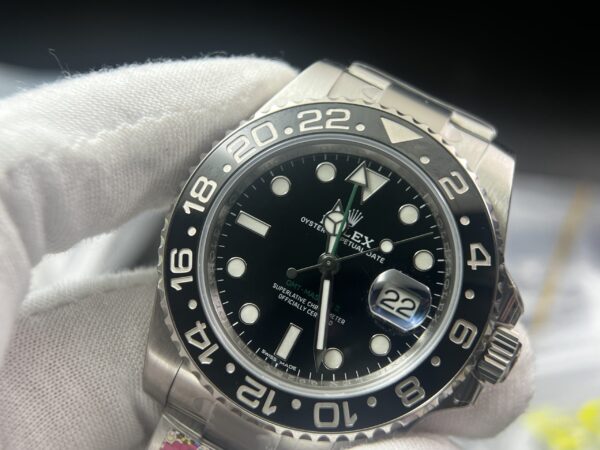 GMT-Master II 116710 LN Black Ceramic 904L Steel Clean Factory Best Edition VR3186 CHS - Image 6