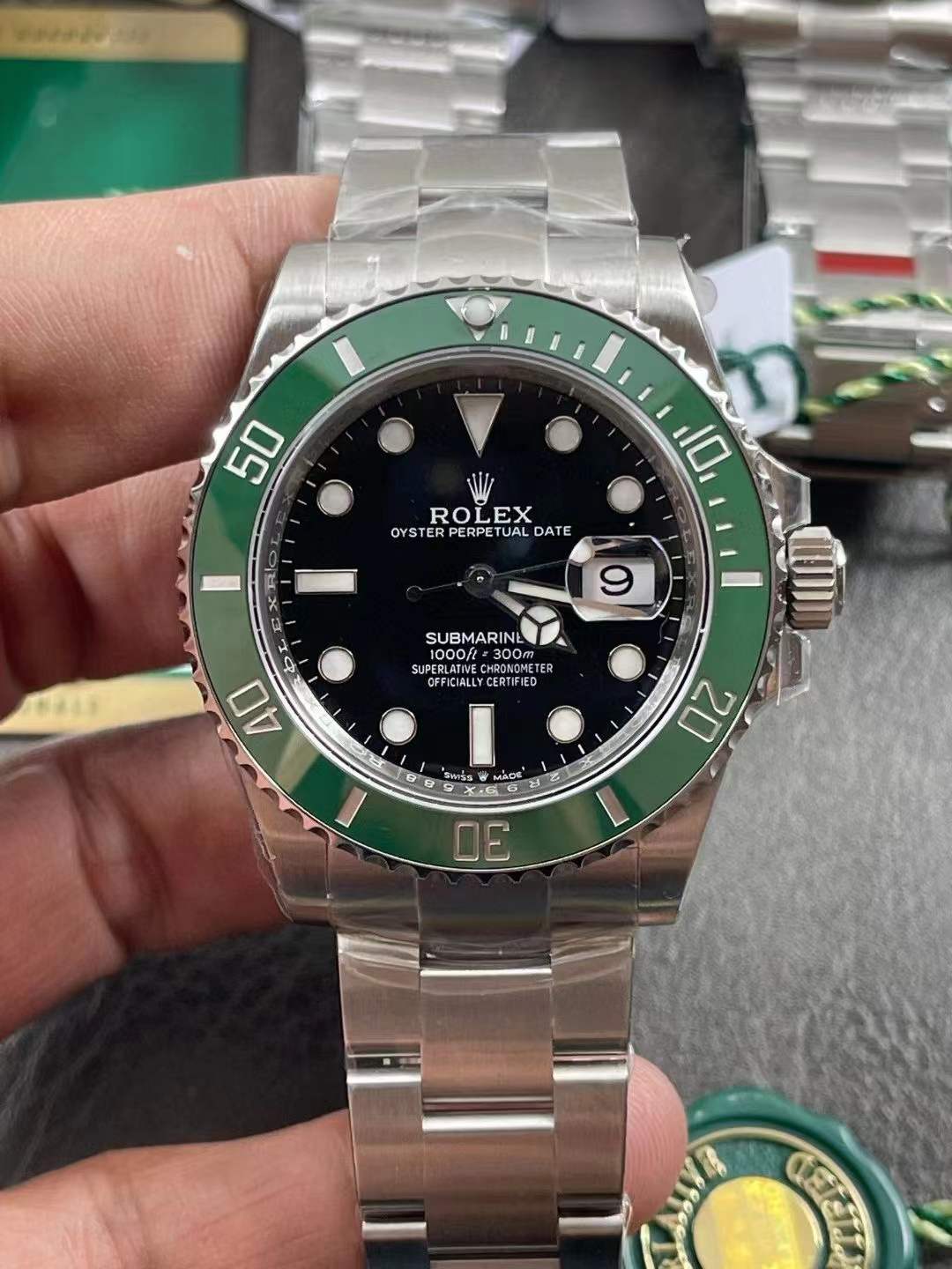 VSF Rolex Submariner Hulk Wrist roll : r/RepTime