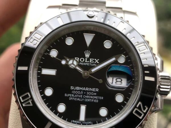 Submariner 116610 LN Black Ceramic 904L Steel VSF 1:1 Best Edition VS3135 - Image 5