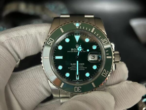 Submariner 116610 LV Green Ceramic 904L Steel VSF 1:1 Best Edition VS3135 - Image 6