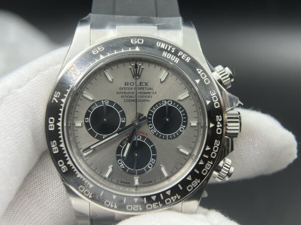 Daytona 126519 Clean 1:1 Best Edition Grey Dial on Oysterflex Rubber Strap SH4131 - Image 2