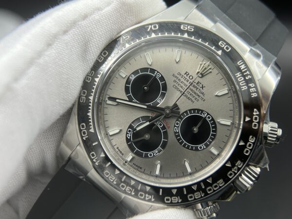 Daytona 126519 Clean 1:1 Best Edition Grey Dial on Oysterflex Rubber Strap SH4131 - Image 3