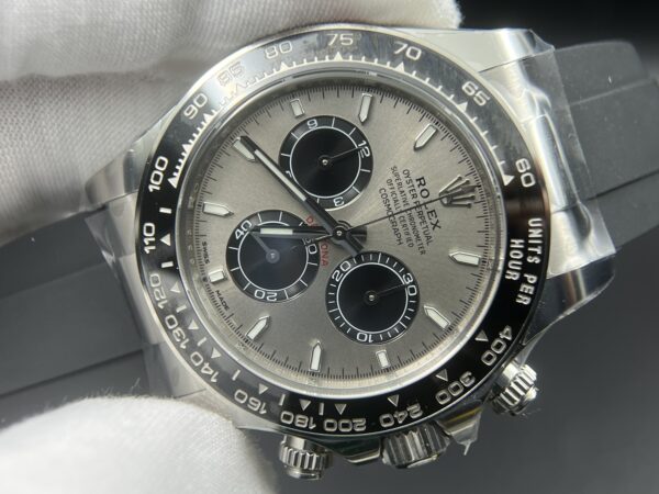 Daytona 126519 Clean 1:1 Best Edition Grey Dial on Oysterflex Rubber Strap SH4131 - Image 5