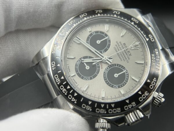 Daytona 126519 Clean 1:1 Best Edition Grey Dial on Oysterflex Rubber Strap SH4131 - Image 6