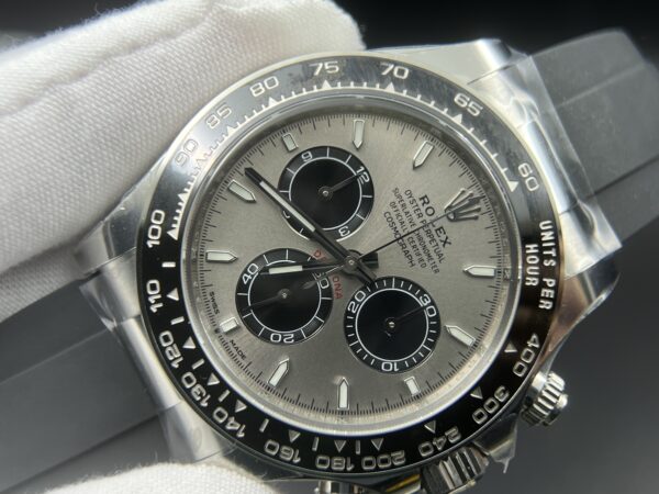 Daytona 126519 Clean 1:1 Best Edition Grey Dial on Oysterflex Rubber Strap SH4131