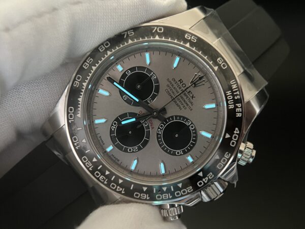Daytona 126519 Clean 1:1 Best Edition Grey Dial on Oysterflex Rubber Strap SH4131 - Image 11