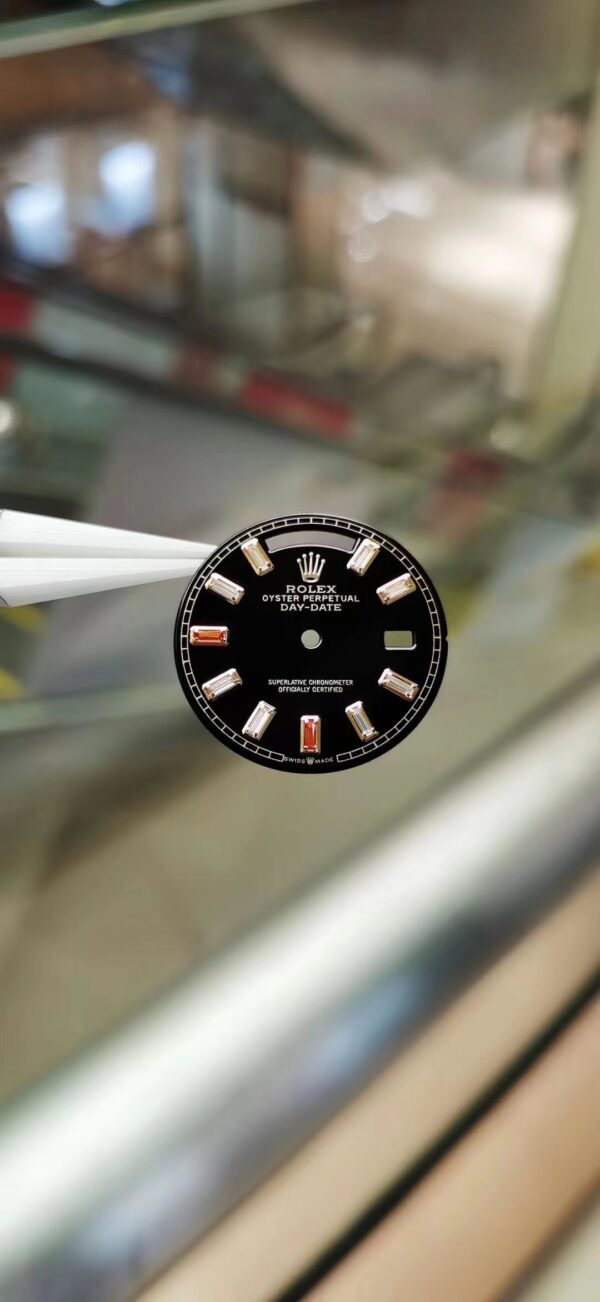 Custom Rolex daydate enamel dial, suitable for 3155，3055，3255 movement