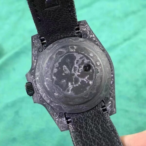 Submariner 40mm DIW VSF 1:1 Best Edition Forged Carbon Yellow Element on Nylon Strap VS3135 - Image 5
