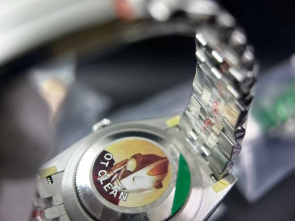 DateJust 41 126334 Clean 1:1 Best Edition 904L Steel Mint Green Dial on Jubilee Bracelet VR3235 - Image 7