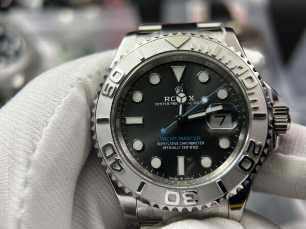 Yacht-Master 126622 Clean Factory 1:1 Best Edition 904L Steel Gray Dial on SS Bracelet VR3235 - Image 2