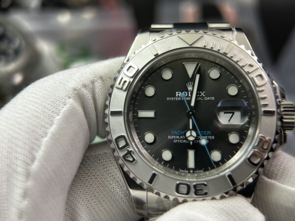 Yacht-Master 126622 Clean Factory 1:1 Best Edition 904L Steel Gray Dial on SS Bracelet VR3235 - Image 3