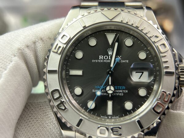 Yacht-Master 126622 Clean Factory 1:1 Best Edition 904L Steel Gray Dial on SS Bracelet VR3235 - Image 4