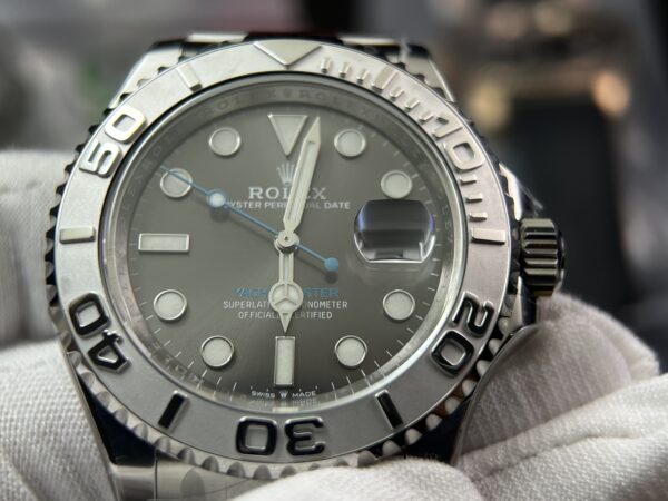 Yacht-Master 126622 Clean Factory 1:1 Best Edition 904L Steel Gray Dial on SS Bracelet VR3235 - Image 6