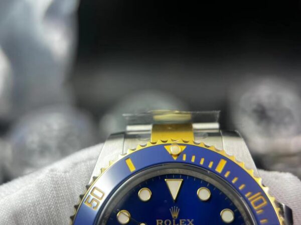 V5 version Submariner 116613 LB Blue Ceramic Clean Factory 1:1 Best Edition 904L SS Case and Bracelet VR3135 - Image 5