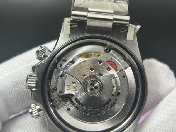 Daytona 116500 Clean Factory 1:1 Best Edition 904L SS Case and Bracelet White Dial SA4130  V3 version - Image 13
