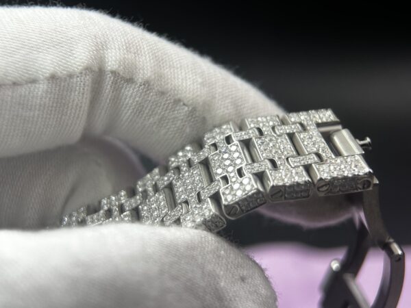 Royal Oak 41mm 15400 Customized FUll moissanite (Based on APS factory) - Image 13