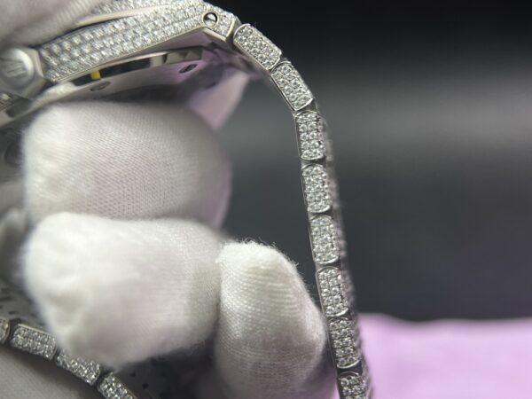 Royal Oak 41mm 15400 Customized FUll moissanite (Based on APS factory) - Image 20