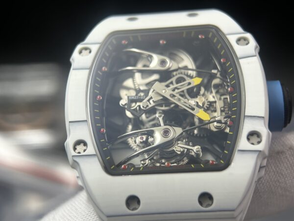 RM27-02 Carbon Fiber Case Men’s Nylon Strap Watch - Image 7