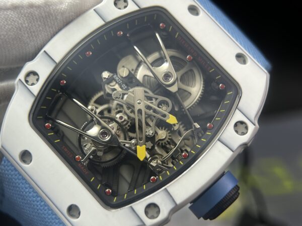 RM27-02 Carbon Fiber Case Men’s Nylon Strap Watch