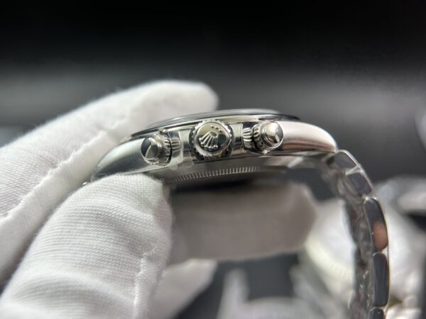 Daytona 116520 Clean Factory 1:1 Best Edition 904L SS Case and Bracelet White Dial SA4130 - Image 8