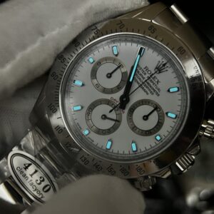 Daytona 116520 Clean Factory 1:1 Best Edition 904L SS Case and Bracelet White Dial SA4130