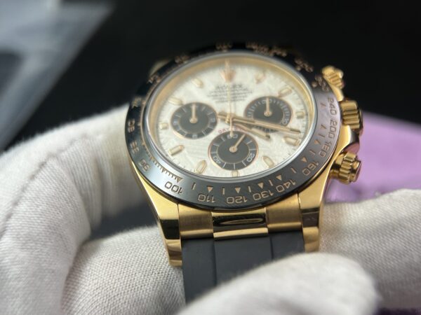 Daytona 116515LN Meteorite Dial Oysterflex Everose Gold Mens Watch(Based on Clean Factory Daytona) - Image 3