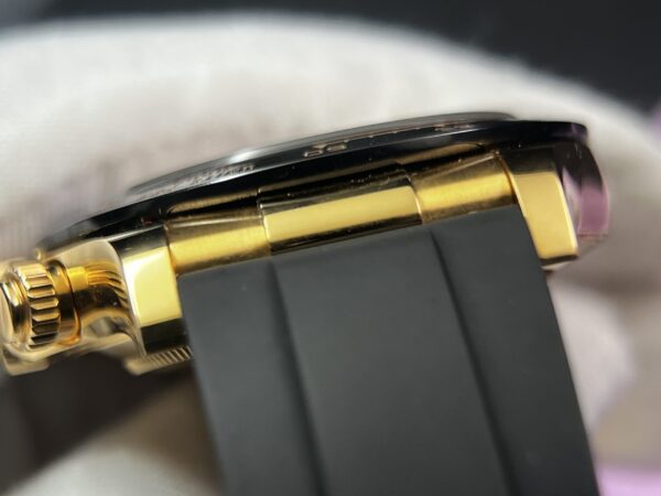 Daytona 116515LN Meteorite Dial Oysterflex Everose Gold Mens Watch(Based on Clean Factory Daytona) - Image 8