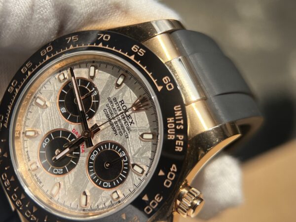 Daytona 116515LN Meteorite Dial Oysterflex Everose Gold Mens Watch(Based on Clean Factory Daytona) - Image 31