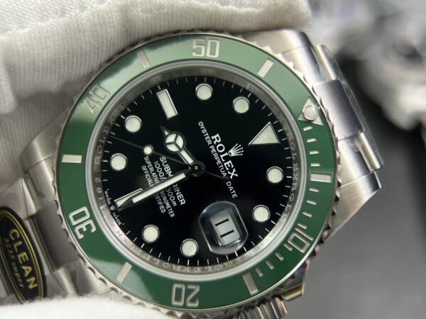 Submariner 41mm 126610 LV Black Ceramic 904L Steel Clean Factory Best Edition S3235 - Image 4