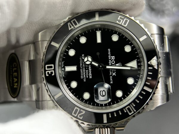 Submariner 41mm 126610 LN Black Ceramic 904L Steel Clean Factory Best Edition S3235