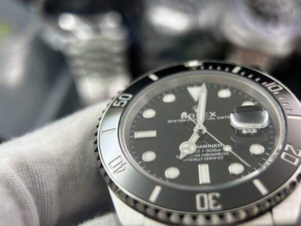 Submariner 41mm 126610 LN Black Ceramic 904L Steel Clean Factory Best Edition S3235 - Image 6