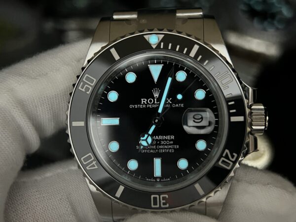 Submariner 41mm 126610 LN Black Ceramic 904L Steel Clean Factory Best Edition S3235 - Image 17