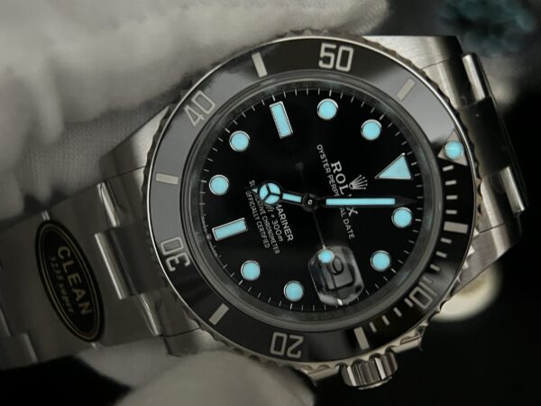 Submariner 41mm 126610 LN Black Ceramic 904L Steel Clean Factory Best Edition S3235 - Image 19
