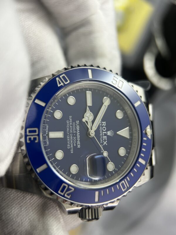 Submariner 116619 LB Blue Ceramic Clean Factory 1:1 Best Edition 904L SS Case and Bracelet VS3135 - Image 5