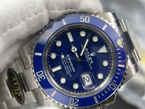 Submariner 116619 LB Blue Ceramic Clean Factory 1:1 Best Edition 904L SS Case and Bracelet VS3135 - Image 10