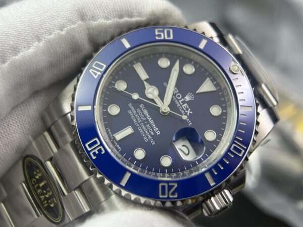 Submariner 116619 LB Blue Ceramic Clean Factory 1:1 Best Edition 904L SS Case and Bracelet VS3135 - Image 11