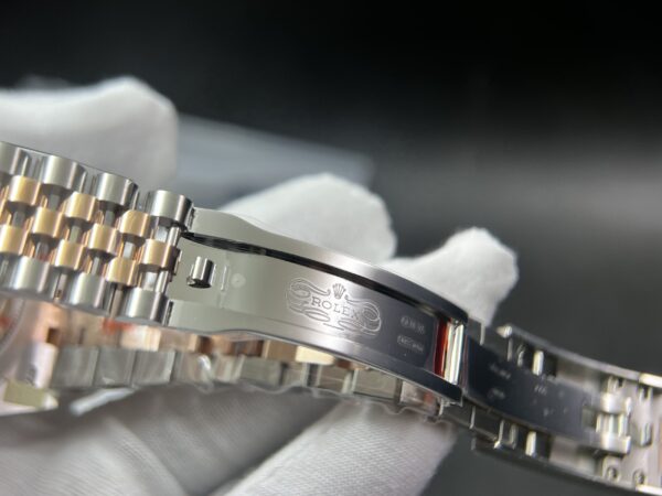 DateJust 41 126331 904L SS/RG VSF 1:1 Best Edition Brown Dial on Jubilee Bracelet VS3235 - Image 9