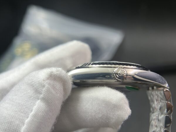 DateJust 41126234 Clean Factory 1:1 Best Edition 904L Steel Silver Stick Dial on Jubilee Bracelet VR3235 - Image 10