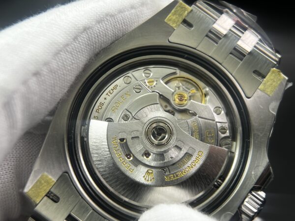 GMT-Master II 126710 BLNR Upgrade close Genuine Black/Blue Ceramic bezel 904L Steel Clean Factory Best Edition on Oyster and Jubilee Bracelet DD3285 V3 version - Image 16