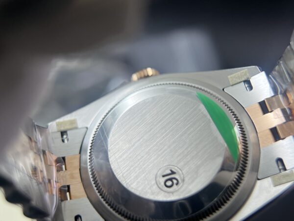 DateJust 36 126231 SS/RG VSF 1:1 Best Edition 904L Steel Silver Textured Diamonds Dial on Jubilee Bracelet VS3235 - Image 13