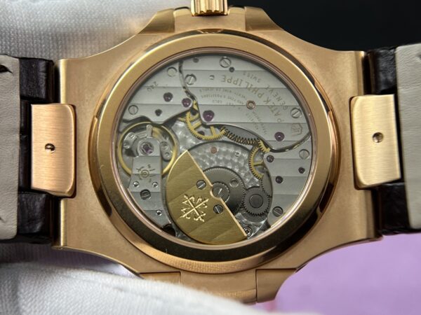 Customization 5712 1:1 Best Edition Brown Dial on Brown Leather Strap A240 Super Clone(Based on PPF 5712 V2) - Image 10